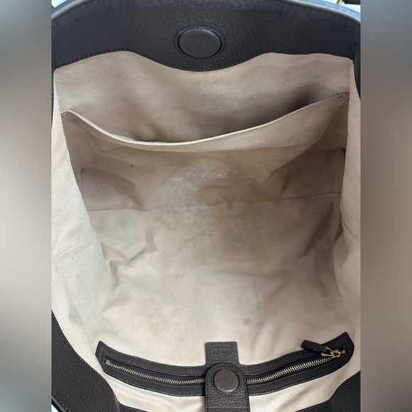 Gucci Ophidia GG medium tote - beige and ebony - Picture 6 of 9